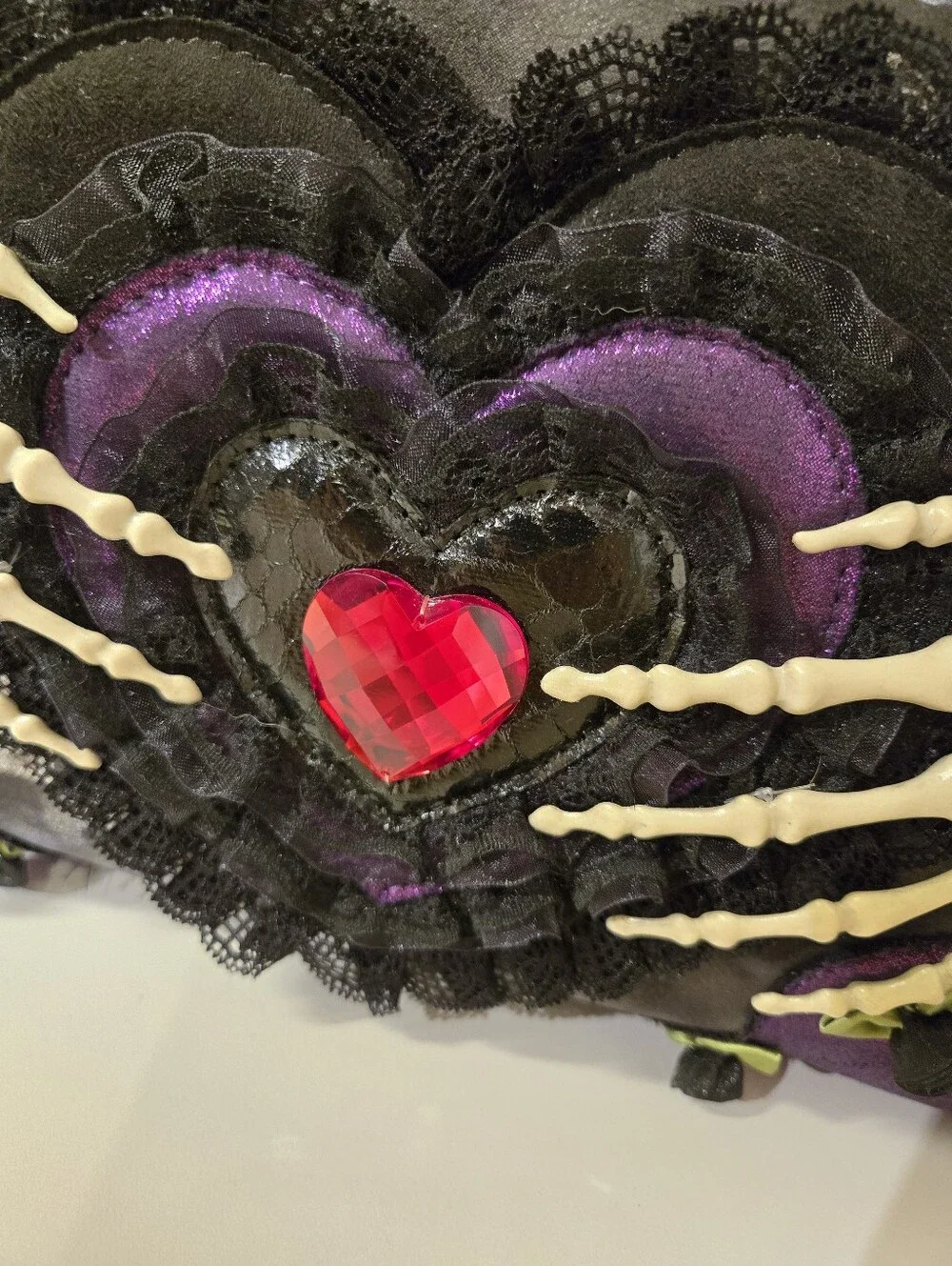 IRREGULAR CHOICE Embrace The Darkness Halloween Bag Purse goatse Spread Heart ;)
